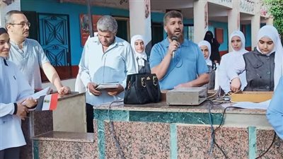 وفاة معلم أثناء إلقائه كلمة عن المولد النبوي في طابور الصباح بكفر الشيخ 