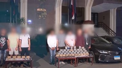 شاهد.. أطنان من المخدرات في قبضة الأمن قبل ترويجها بالمحافظات | فيديو 