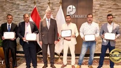 بتروجت تكرم العاملين المتميزين في مجال السلامة والصحة المهنية 