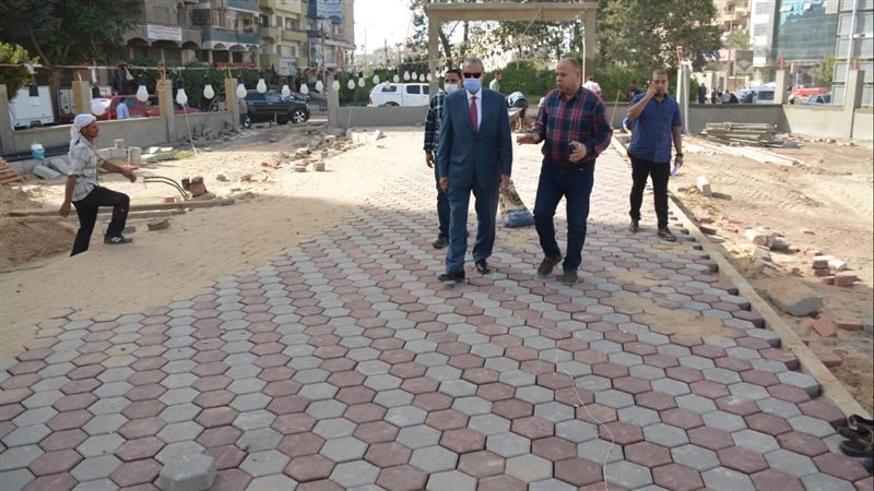 محافظ القليوبية خلال
