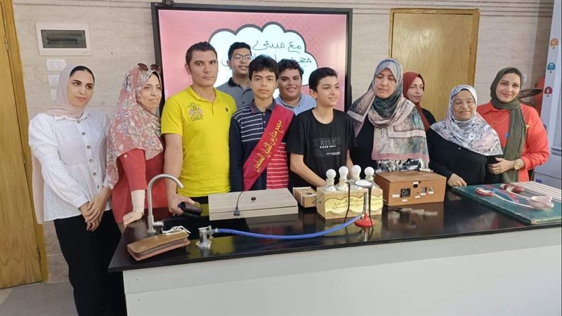 طالب مبتكر بالقليوبية