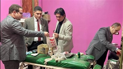 ضبط معامل وعيادات ومراكز علاج طبيعي وأشعة غير مرخصة ببني سويف