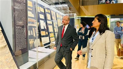 المتحف القومي للحضارة المصرية يستقبل وفدا من مؤسسة فريدريش إيبرت الألمانية