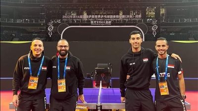 وزير الرياضة يشيد بإنجاز منتخب رجال تنس الطاولة في بطولة العالم