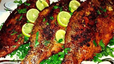 طريقة عمل السمك البلطي بالصلصة | فيديو