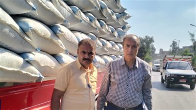 ضبط 13 طن أرز شعير قبل بيعه بالسوق السوداء في الدقهلية