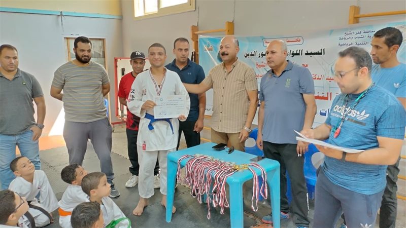 مسابقة كاراتيه بكفرالشيخ