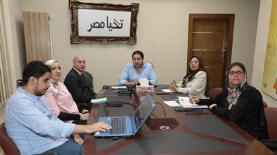 نائب محافظ بني سويف يناقش مشروع الهوية البصرية 