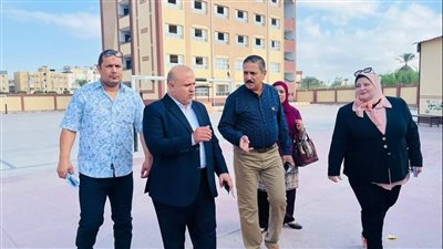 وكيل تعليم دمياط يتفقد سير العملية التعليمية بمدارس الزرقا | صور 