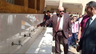 محافظة الجيزة: انتظام اليوم الدراسي بمدرسة الشهيد العميد أحمد محمود سيد