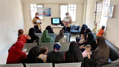 صحة المنيا تقدم الخدمات الطبية والعلاجية لـ 1712حالة بقرية البدرمان 