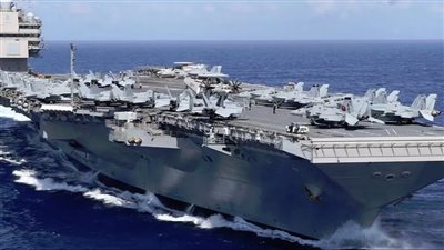 هجمات سوريا، أمريكا تمدد فترة وجود حاملة الطائرات جورج بوش بالبحر المتوسط