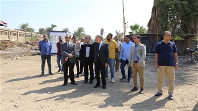 محافظ المنيا يتابع أعمال إنشاء مستشفى أبوقرقاص المركزي