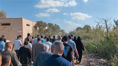 تشييع جثامين طفلتين ضحايا الحقنة القاتلة في الاسكندرية 