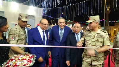 افتتاح فعاليات معرض الصناعات الغذائية احتفالا بانتصارات أكتوبر بالإسكندرية 