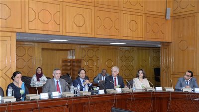 بعثة صندوق النقد الدولي تناقش خطة الإسماعيلية الاستثمارية مع نائب المحافظ | صور