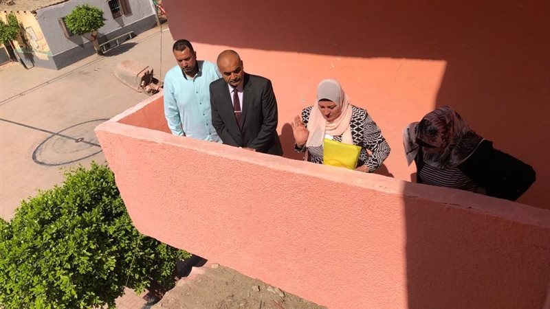رئيس حي الدقي يتفقد