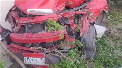 مصرع 5 أشخاص وإصابة 9 آخرين في حادث تصادم بطريق أسيوط الزراعي 