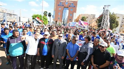 نائب محافظ الدقهلية يشهد فعاليات المارثون الرياضي للشباب والرياضة احتفالا بنصر أكتوبر|صور 