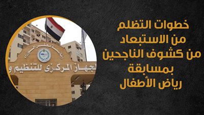 خطوات تظلم المستبعدين من كشوف الناجحين بمسابقة رياض الأطفال| إنفوجراف