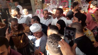 لحظة لقاء رضا 