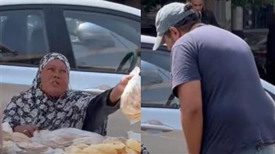  جعان ممكن تديني رغيف.. رد فعل بائعة خبز على سائل يصدم نشطاء مواقع التواصل الاجتماعي