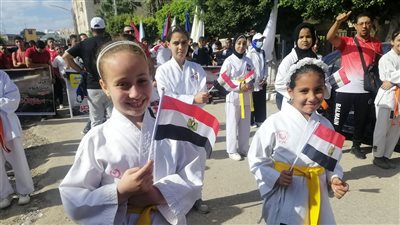 رياضة كفر الشيخ تطلق مسيرة مشي بالعلم المصري احتفالا بالذكرى الـ 49 لنصر أكتوبر | صور