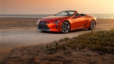 سيارات لكزس LC موديل 2023 بمحرك 471 حصانا