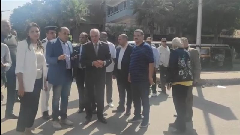محافظ الجيزة يتفقد