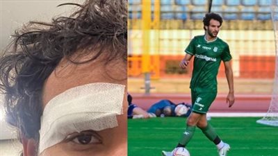 محمود علاء يتعرض لإصابة خطيرة في أول مشاركة مع الاتحاد السكندري