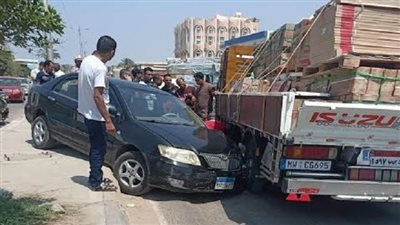 مصرع شاب في تصادم سيارة نقل ثقيل بـ