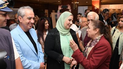 وزيرة التضامن من مهرجان الإسكندرية: الفن ساهم في رصد العادات الخاطئة بالمجتمع | صور 