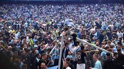 بسبب احتفالات الدوري.. الاتحاد الإنجليزي يفرض غرامة ضخمة على مانشستر سيتي 