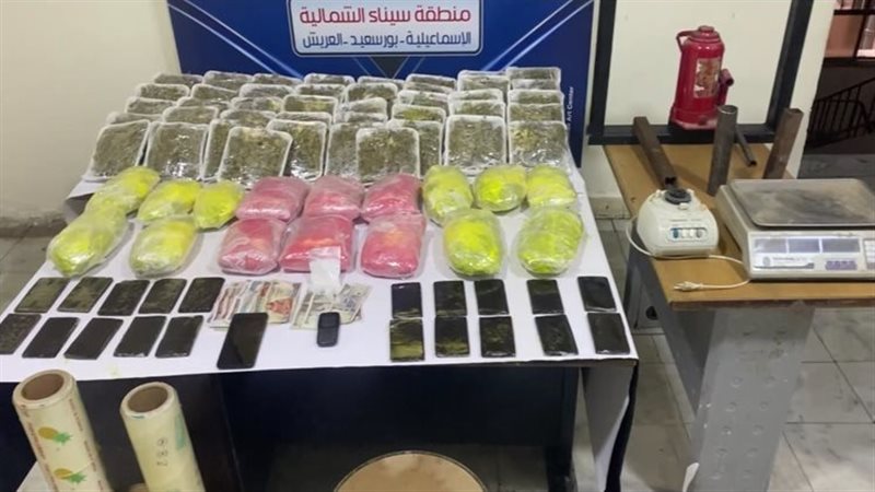 المخدرات _ المضبوطة