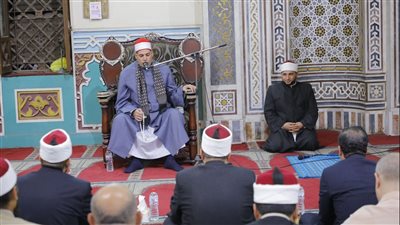 سكرتير عام محافظة دمياط يشهد احتفال الأوقاف بالمولد النبوي 