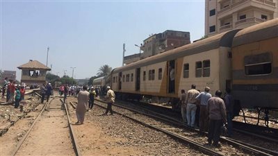 مصرع سيدة أسفل عجلات قطار في بني سويف