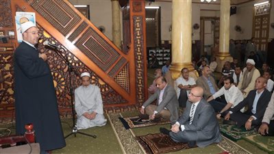 محافظ بني سويف يشهد احتفال مديرية الأوقاف بذكرى المولد النبوي