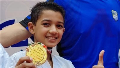 يوسف عماد يحصد ذهبية بطولة الاتحاد الكويتي للكاراتيه للناشئين