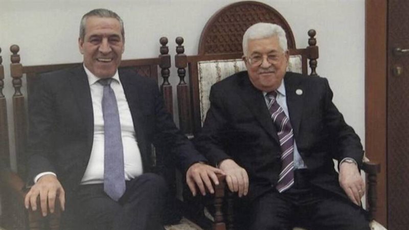 أبومازن وحسين الشيخ