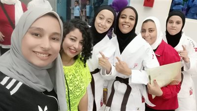 كاراتيه كفر الشيخ يحصد المركز الثاني في اللقاء الختامي لرياضة المرأة l صور