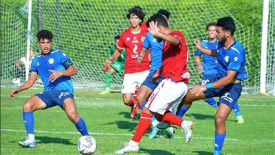 شباب سموحة يهزم الأهلي 2-1 في دوري الجمهورية للشباب