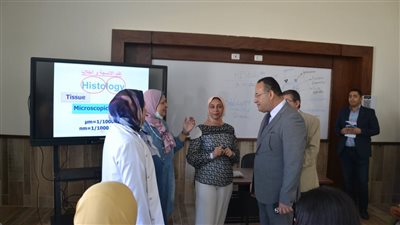 رئيس جامعة الإسكندرية يتفقد انتظام الدراسة بالجامعة الأهلية 