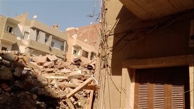 تشكيل لجنة لمعاينة المباني المجاورة لعقار ملوى المنهار l صور