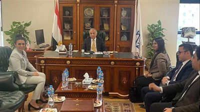 وفد تنسيقية شباب الأحزاب يلتقي الدكتور حسام الملاحى رئيس جامعة النهضة