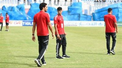 لقطات من وصول لاعبى الأهلى إلى ملعب مصطفى بن جنات لخوض مباراة المنستيري| صور