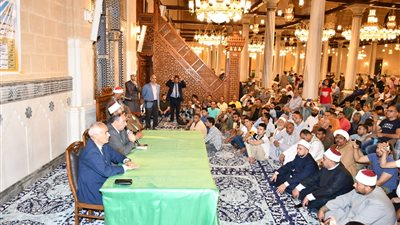 الأوقاف: المساجد تستعيد دورها الريادي والتربوي في عهد السيسي | صور