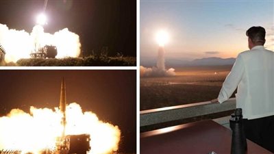 زعيم كوريا الشمالية يقود تدريبا عسكريا نوويا | صور