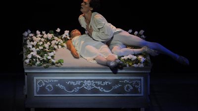 باليه روميو وجولييت في ثلاث ليالي على المسرح الكبير بدار الأوبرا