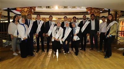 طلاب جامعة عين شمس يشاركون في الاحتفال بالأسبوع العالمي للثقافة المالية