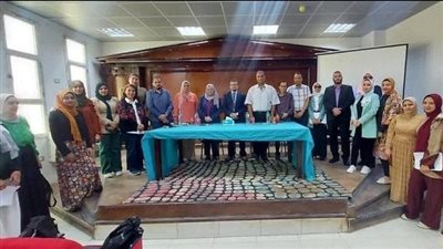 ضمان الجودة يناقش خطط اللجان التنفيذية بكلية علوم ذوي الاحتياجات الخاصة ببني سويف